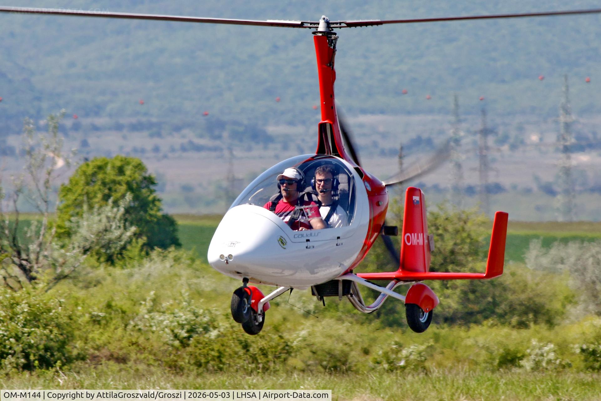 OM-M144, AutoGyro Europe Calidus, c/n ., LHSA - Szentkirályszabadja Airport, Hungary