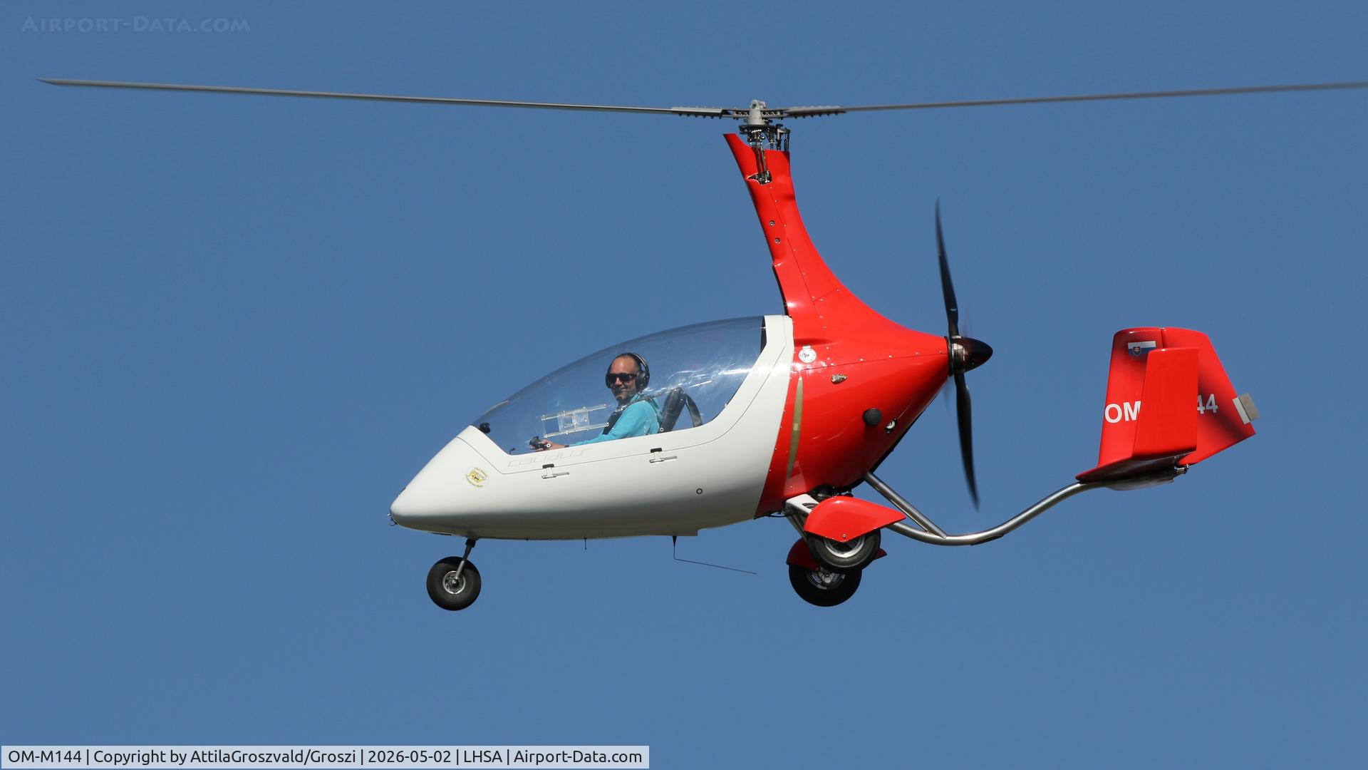 OM-M144, AutoGyro Europe Calidus, c/n ., LHSA - Szentkirályszabadja Airport, Hungary