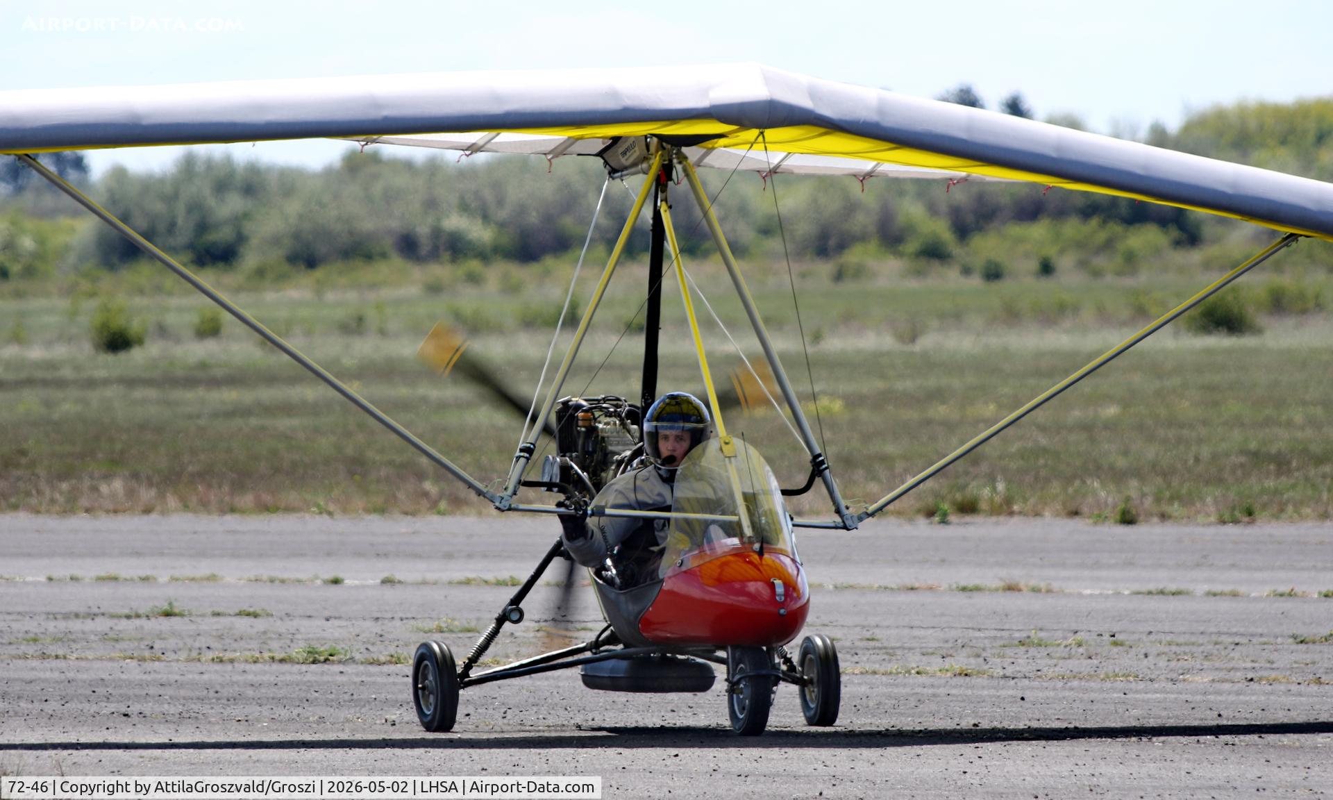 72-46, Halley Apollo / Racer GT, c/n ., LHSA - Szentkirályszabadja Airport, Hungary