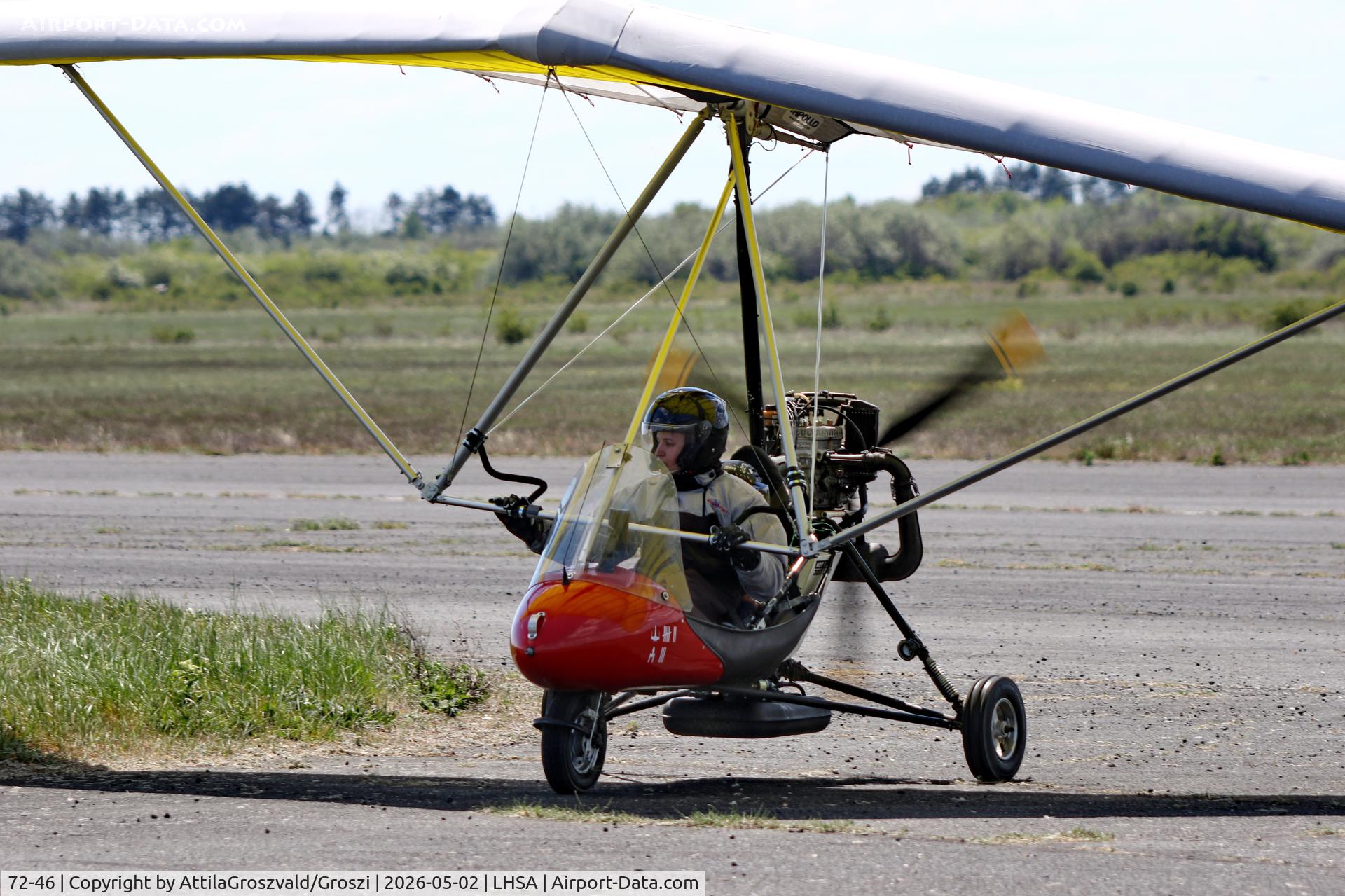 72-46, Halley Apollo / Racer GT, c/n ., LHSA - Szentkirályszabadja Airport, Hungary
