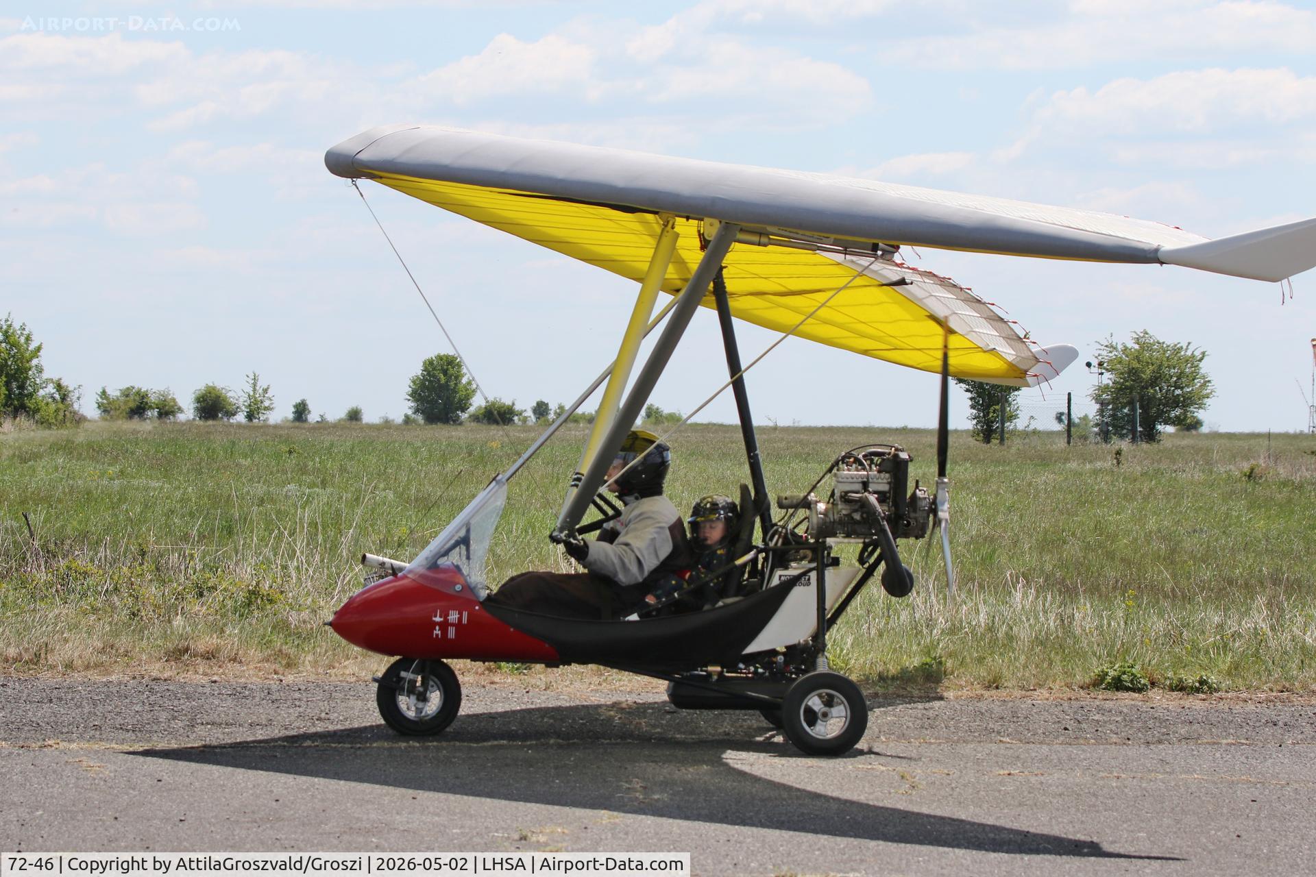 72-46, Halley Apollo / Racer GT, c/n ., LHSA - Szentkirályszabadja Airport, Hungary