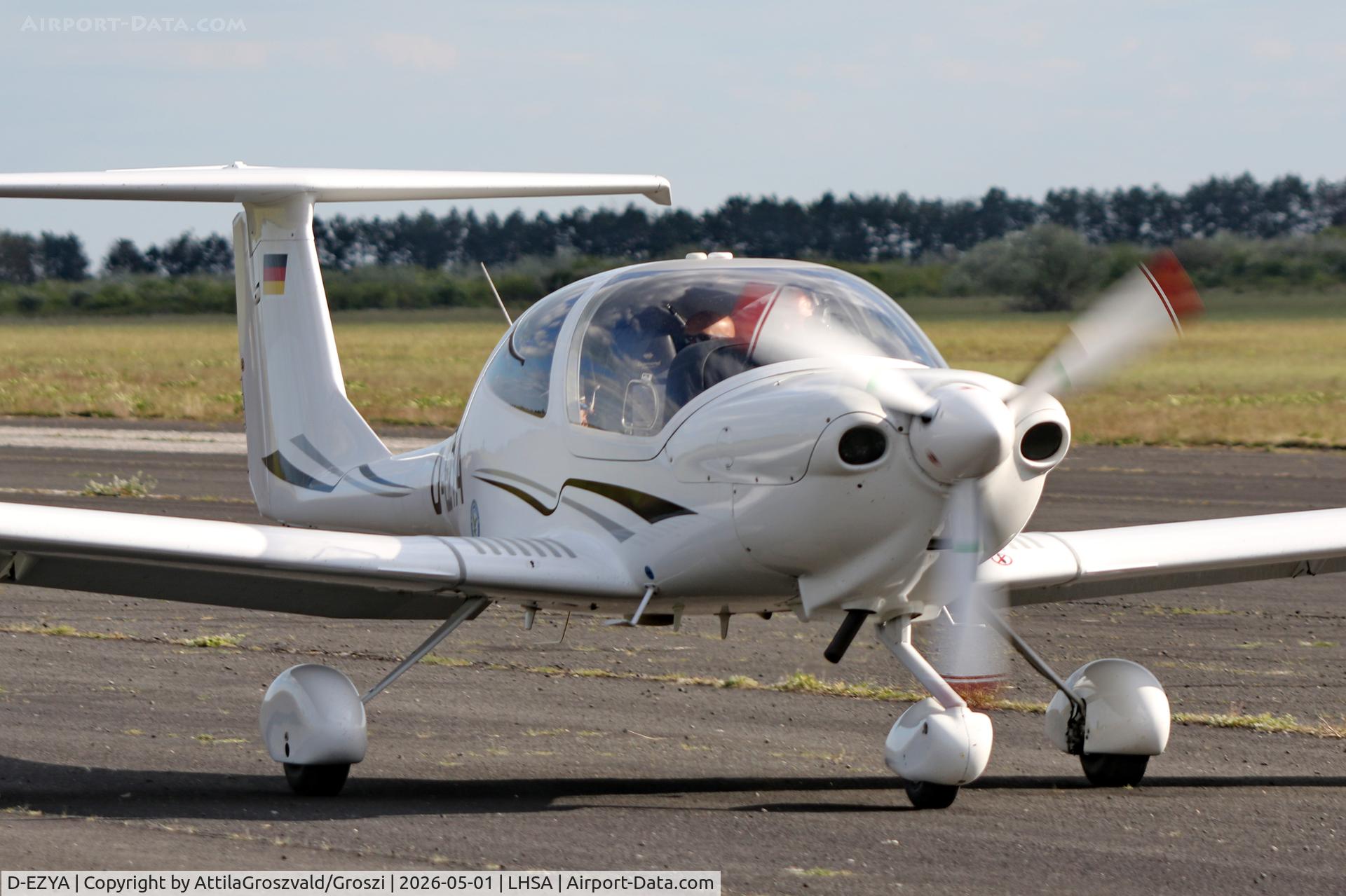 D-EZYA, 2002 Diamond DA-40 Diamond Star, c/n 40.081, LHSA - Szentkirályszabadja Airport, Hungary