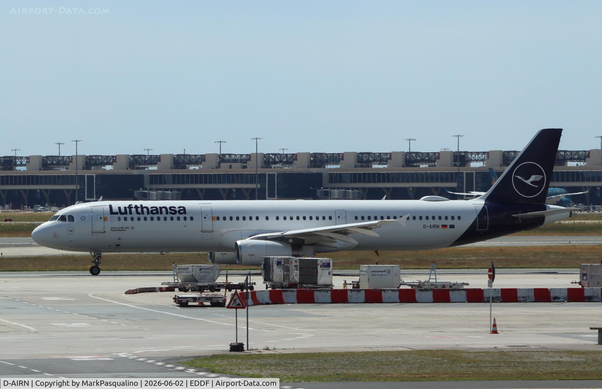 D-AIRN, 1995 Airbus A321-131, c/n 0560, Airbus A321-231