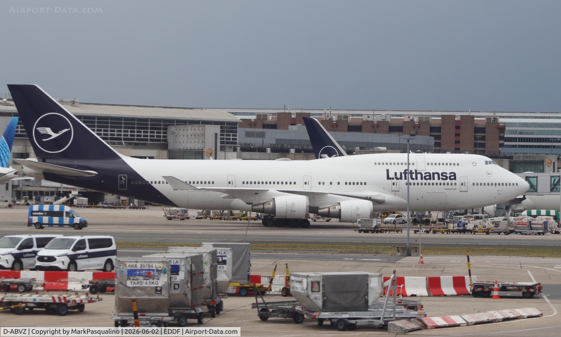 D-ABVZ, 2001 Boeing 747-430, c/n 29870 l/n 1264, Boeing 747-430