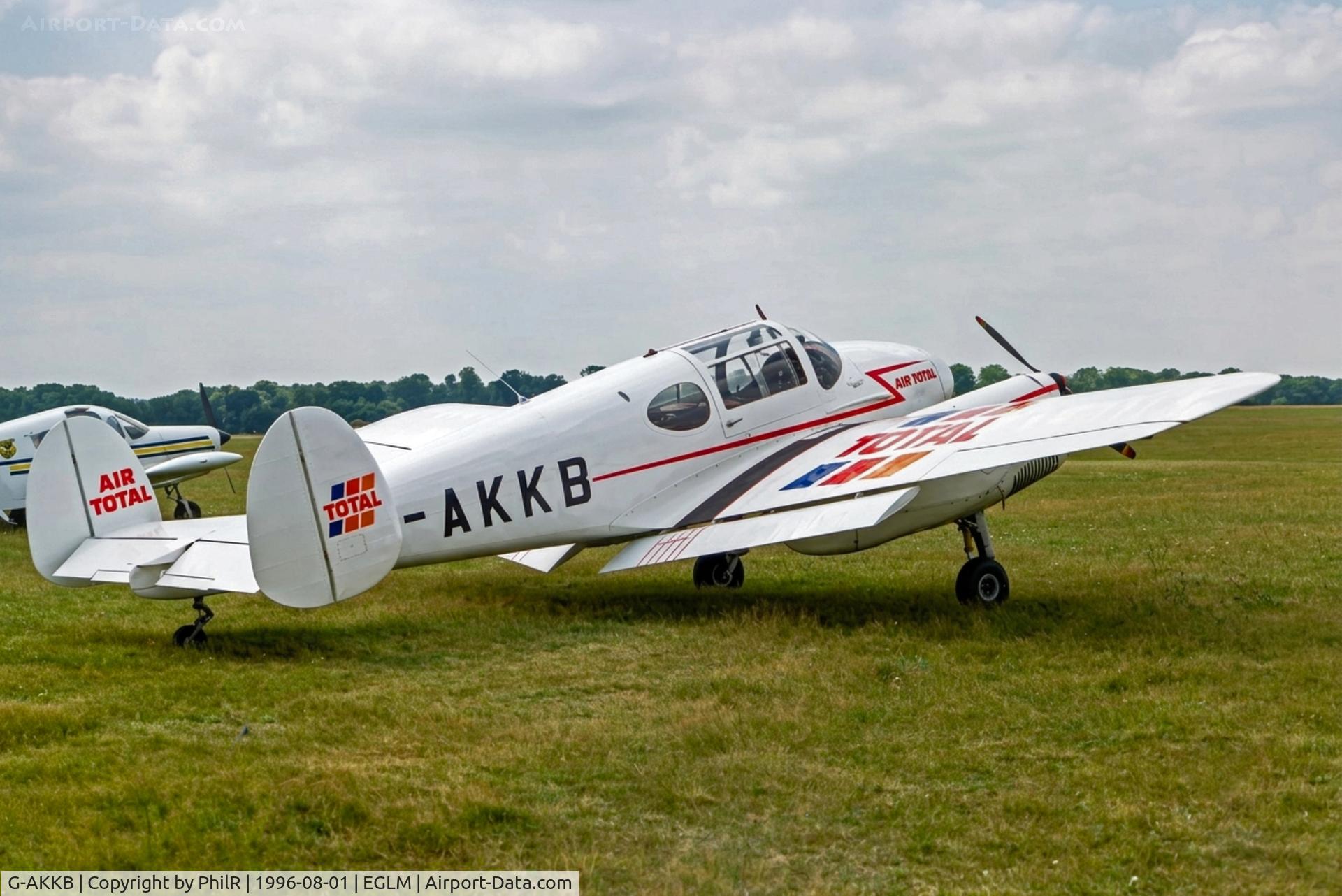 G-AKKB, 1947 Miles M-65 Gemini 1A, c/n 6537, G-AKKB 1947 Miles M65 Gemini 1A White waltham 
