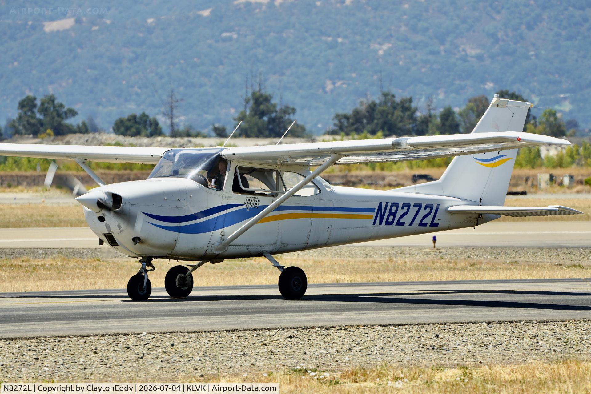 N8272L, 1967 Cessna 172H, c/n 17256472, 4th of July Livermore airport in California 2026
