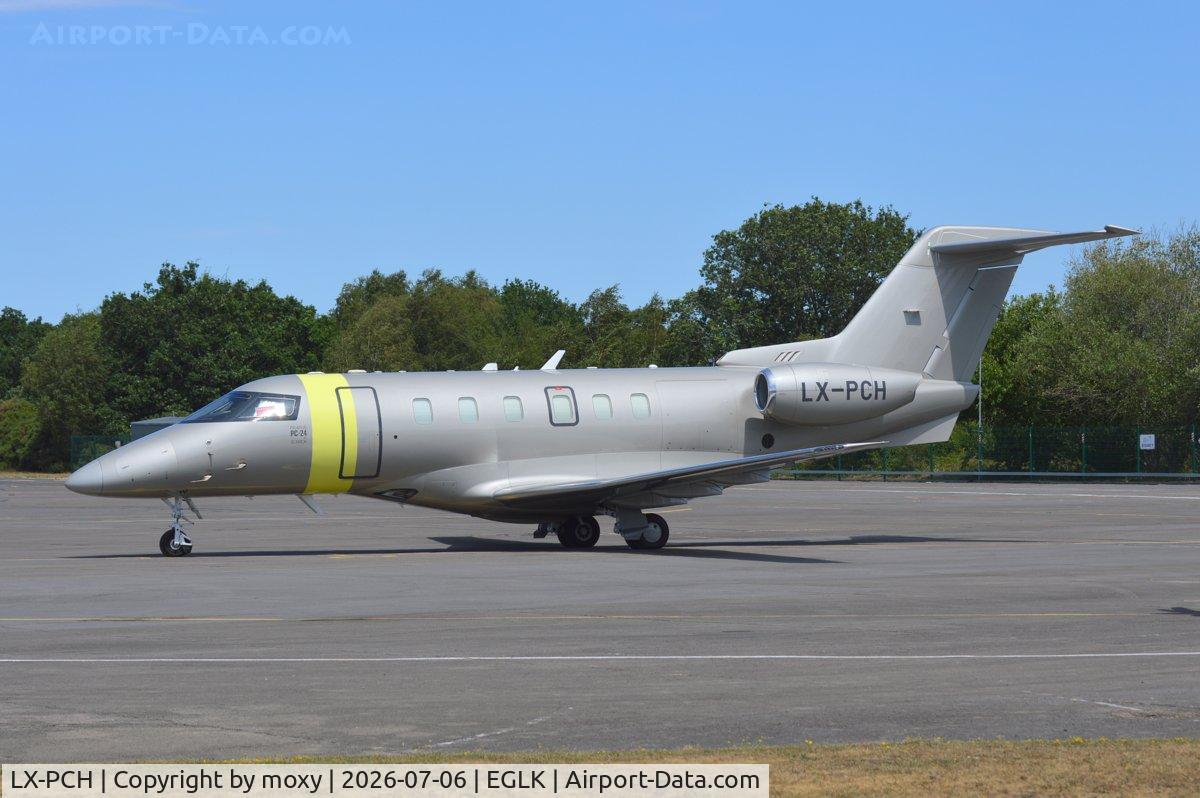 LX-PCH, 2021 Pilatus PC-24, c/n 255, Pilatus PC-24 at Blackbushe. Cn 000255