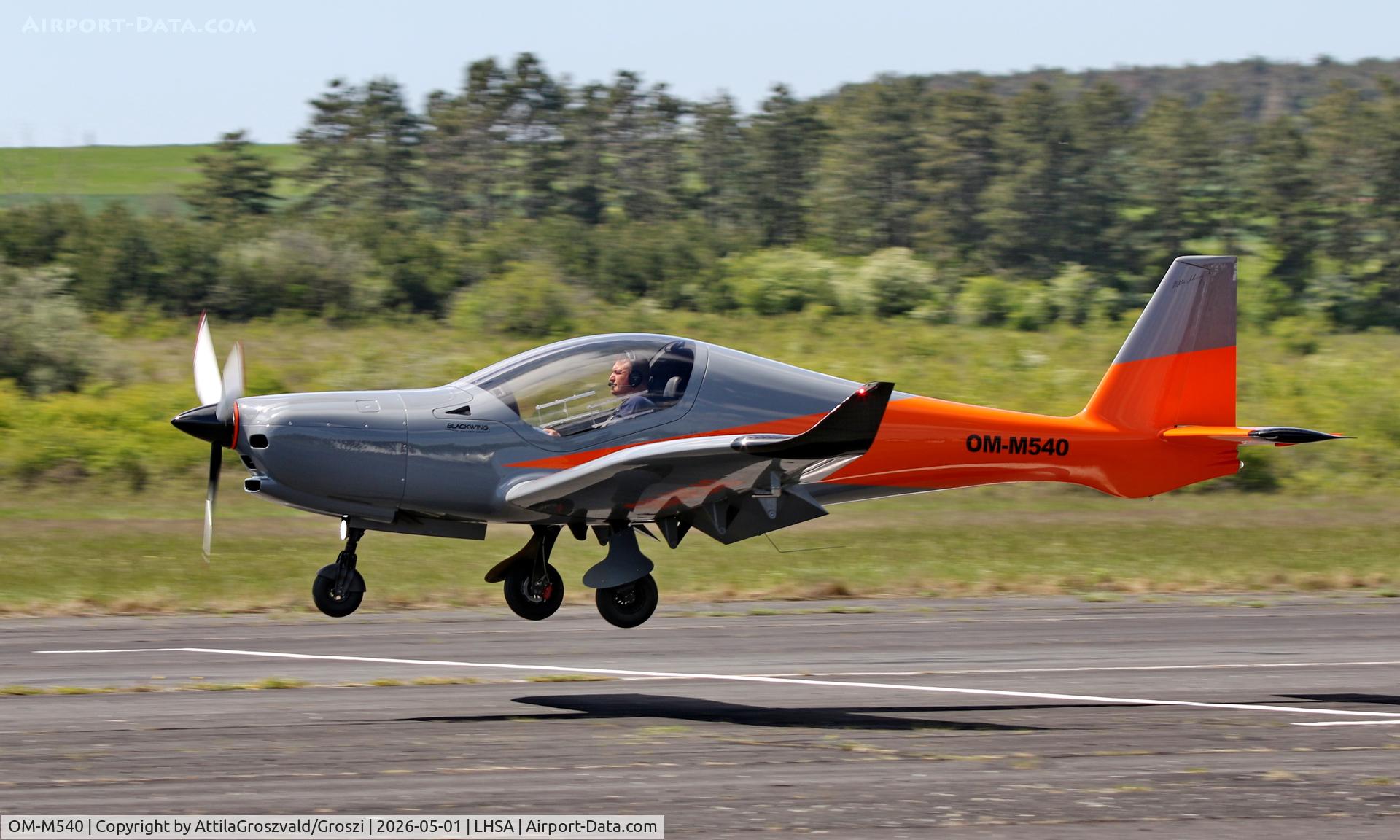 OM-M540, 2023 BlackWing BW 635RG, c/n 022, LHSA - Szentkirályszabadja Airport, Hungary