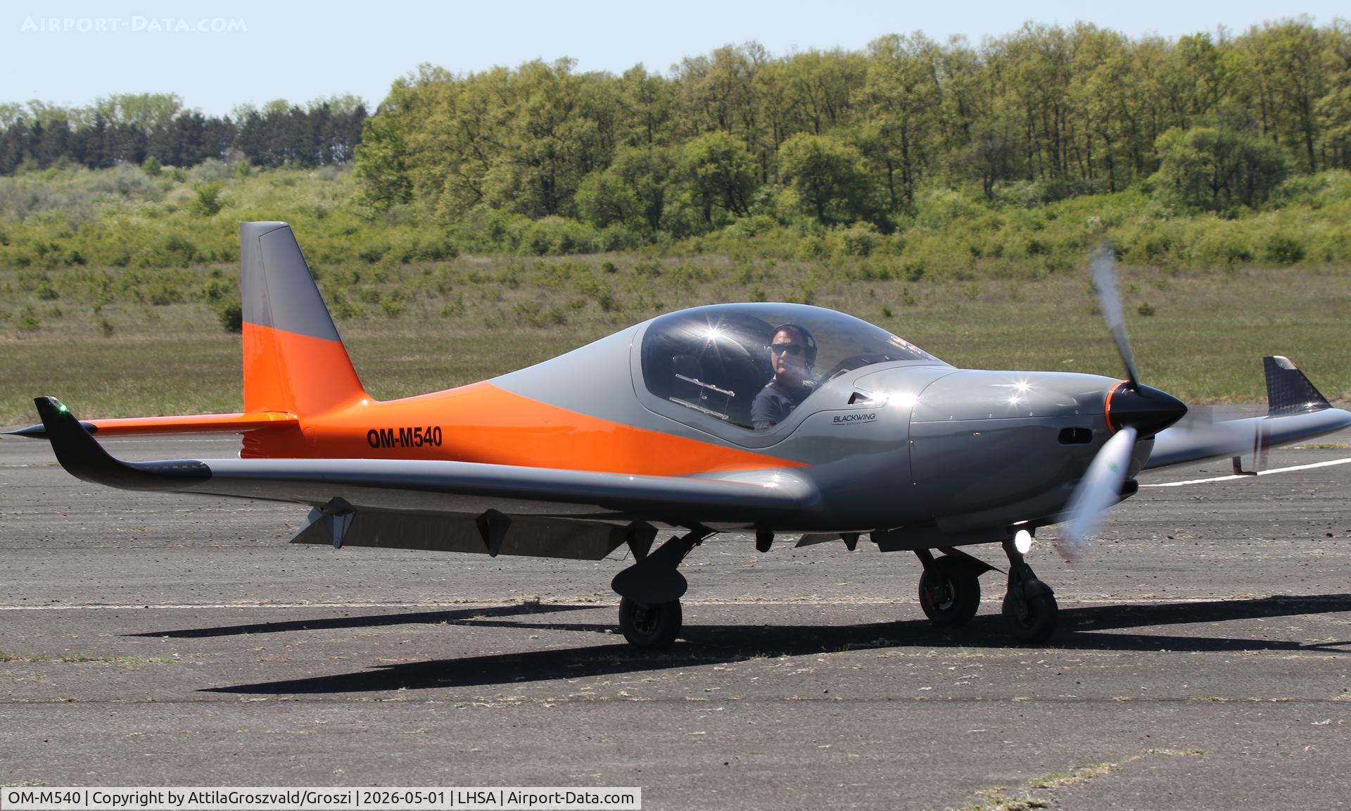 OM-M540, 2023 BlackWing BW 635RG, c/n 022, LHSA - Szentkirályszabadja Airport, Hungary