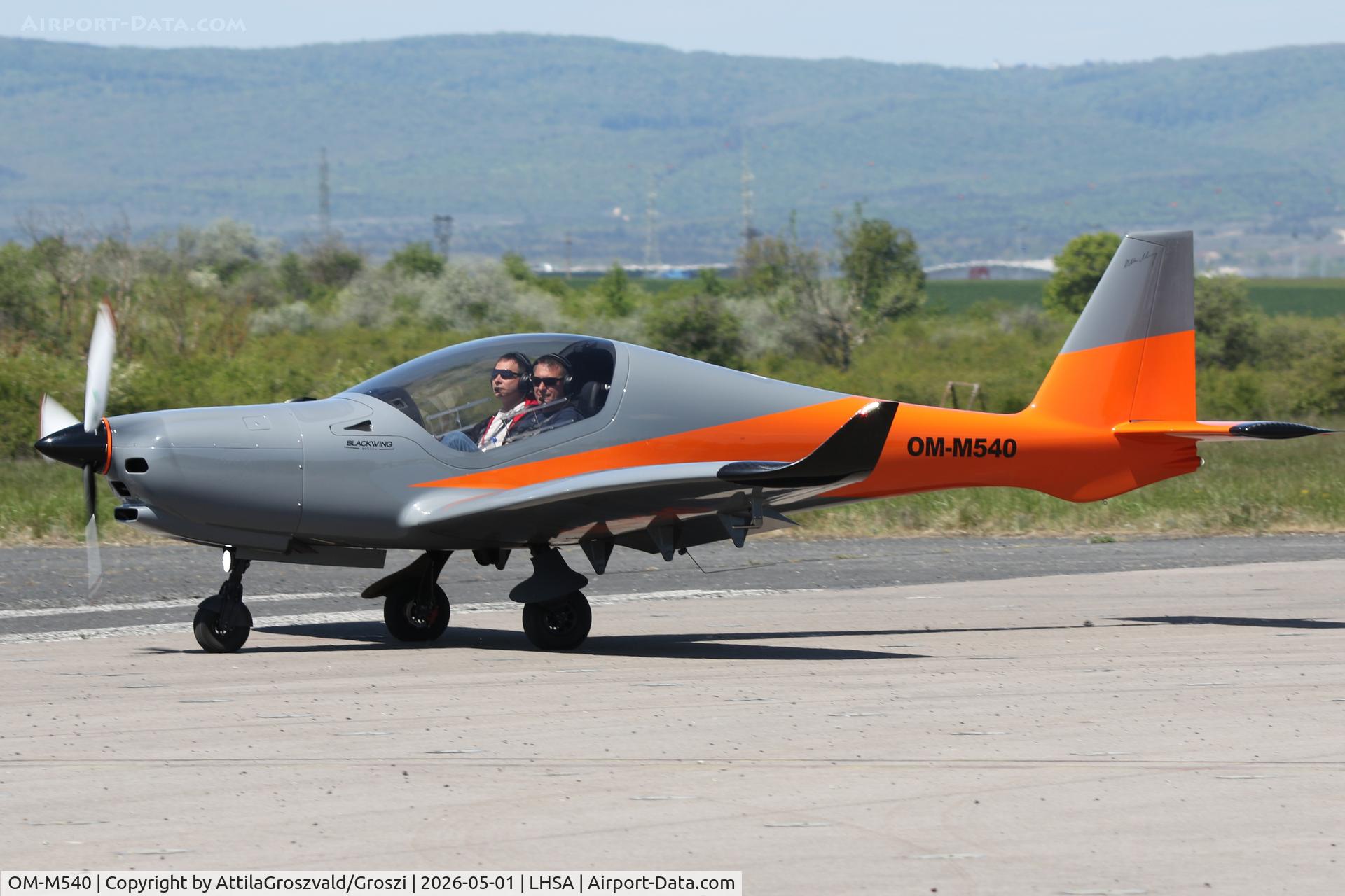 OM-M540, 2023 BlackWing BW 635RG, c/n 022, LHSA - Szentkirályszabadja Airport, Hungary