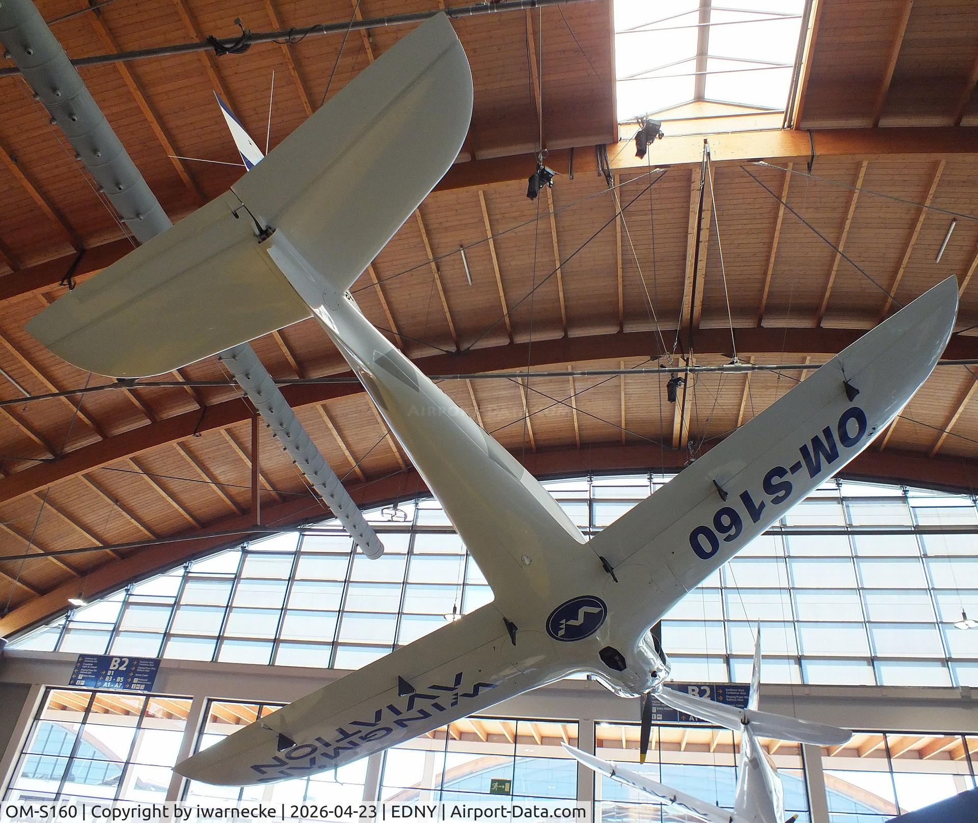 OM-S160, 2024 Shark Aero Shark 600, c/n 160, Shark Aero Shark 600 at the AERO 2026, Friedrichshafen (sadly the aircraft crashed a few days later shortly after take off at EDWH)
