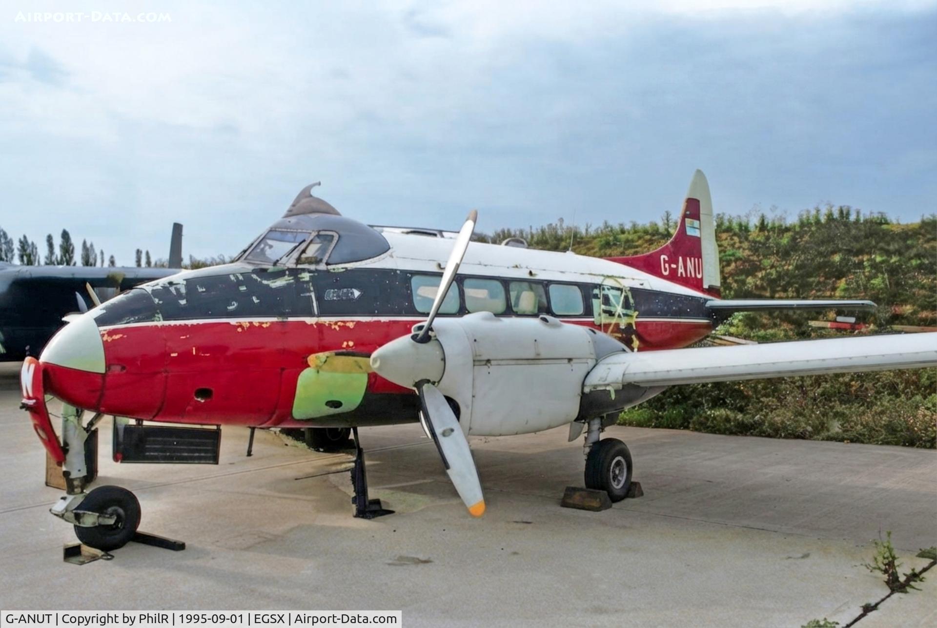 G-ANUT, 1955 De Havilland DH-104 Dove 6, c/n 04454, G-ANUT 1955 DH104 Dove 6 CAA North Weald