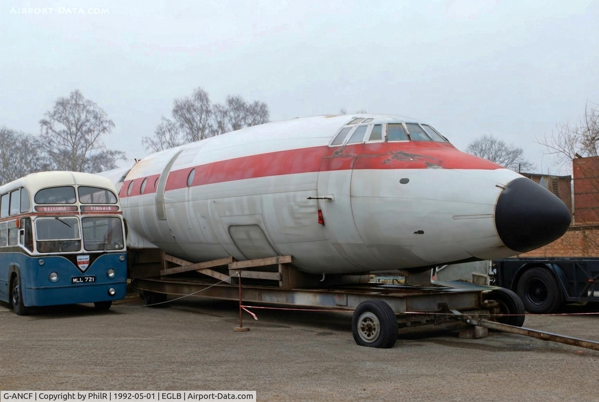 G-ANCF, 1959 Bristol 175 Britannia 308F, c/n 12922, G-ANCF 1958 Bristol Britannia 308F British Eagle Brooklands 
