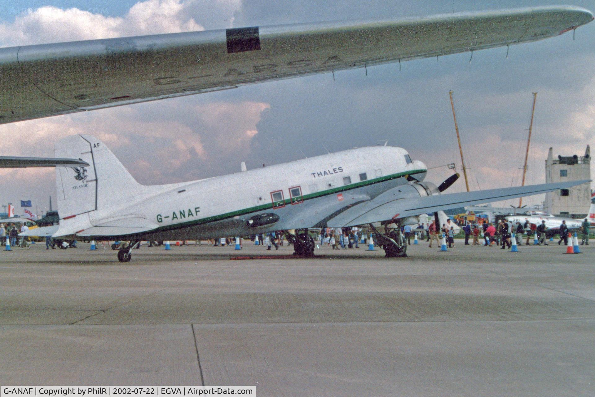 G-ANAF, 1944 Douglas DC-3C-R-1830-90C (C-47B), c/n 33436, G-ANAF 1944 DC-3 Air Atlantique RIAT 