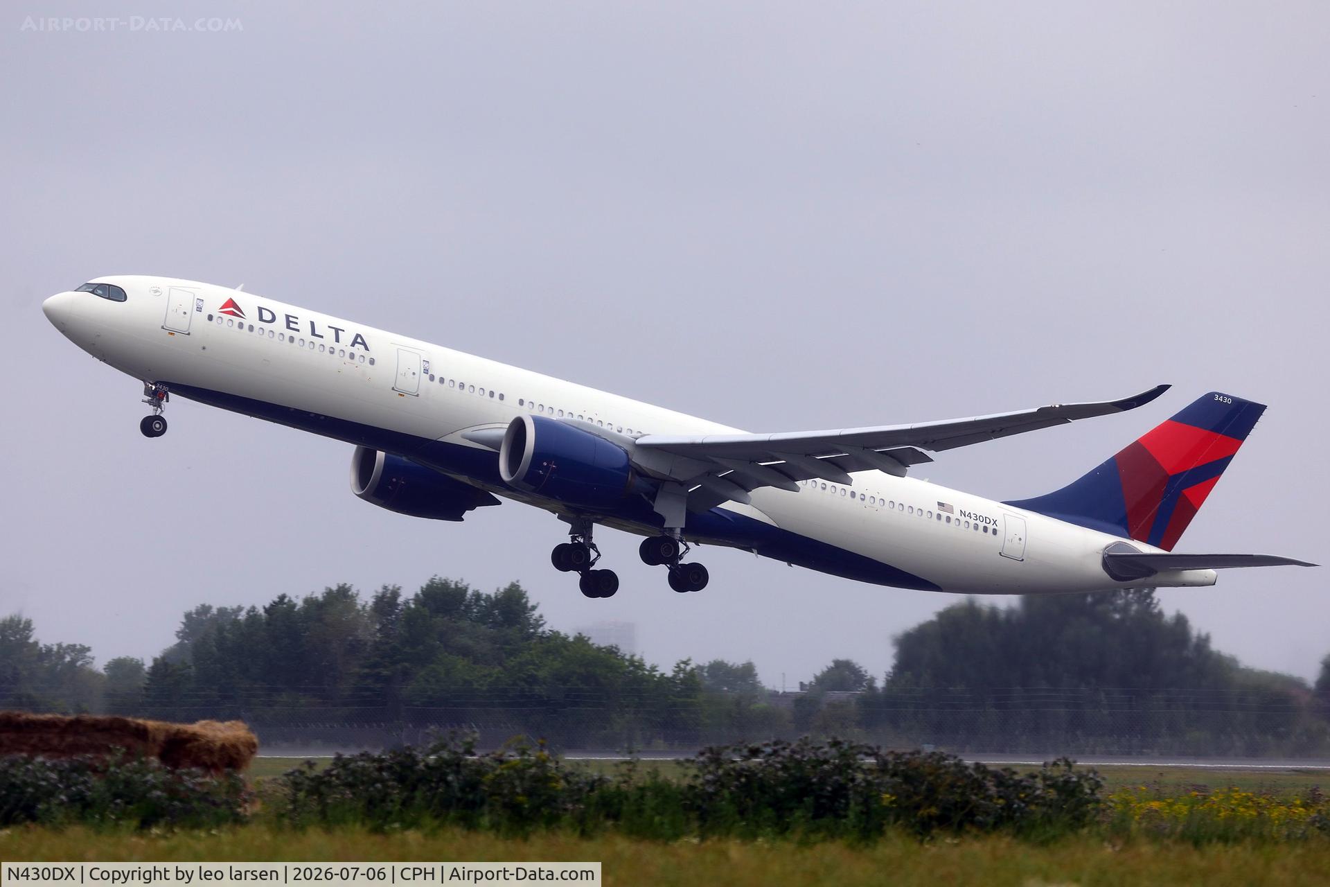 N430DX, Airbus A330-941, c/n 2069, Copenhagen 6.7.2026