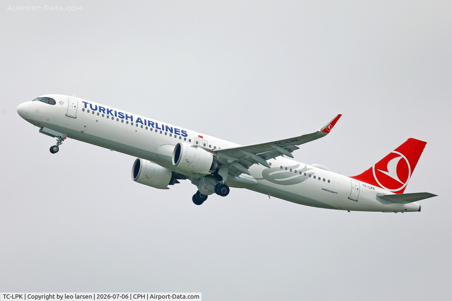 TC-LPK, 2024 Airbus A321-271 NX, c/n 12157, Copenhagen 6.7.2026