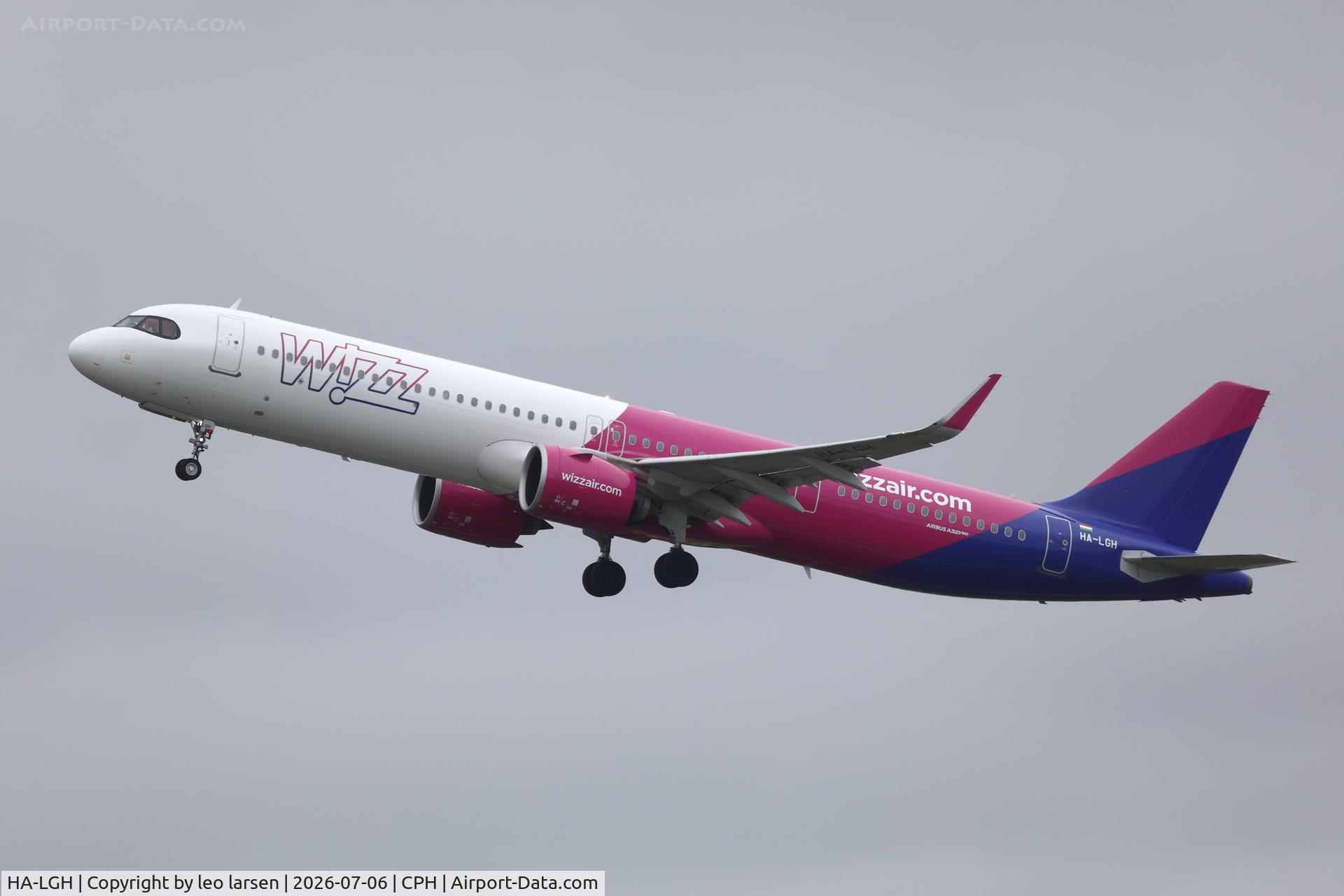 HA-LGH, 2023 Airbus A321-271NX, c/n 11709, Copenhagen 6.7.2026