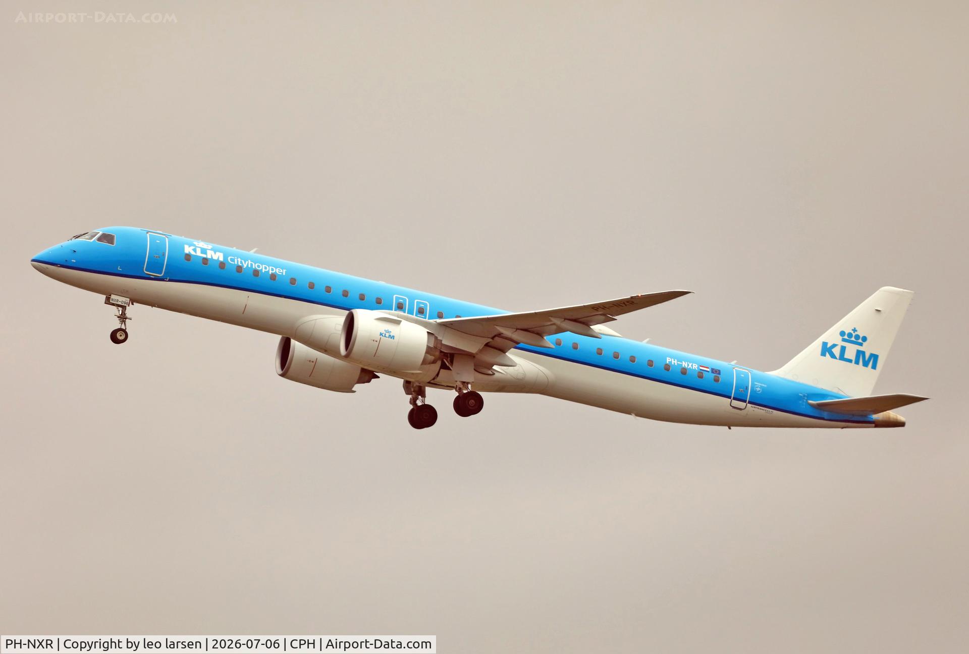 PH-NXR, 2023 Embraer E195-E2 (ERJ-190-400STD), c/n 19020096, Copenhagen 6.7.2026
