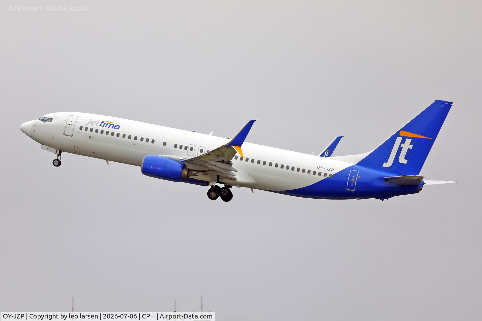 OY-JZP, 2011 Boeing 737-8U3, c/n 38071 l/n 3855, Copenhagen 6.7.2026