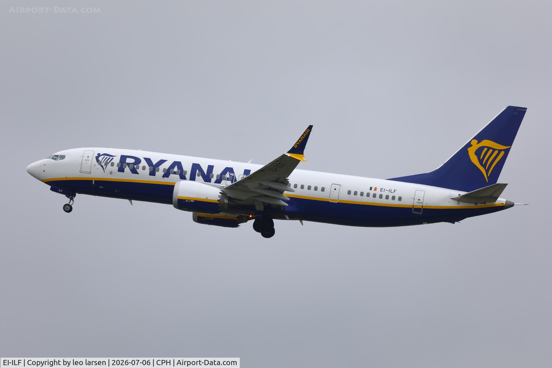 EI-ILF, 2005 Boeing 737-8AS, c/n 33585 l/n 1824, Copenhagen 6.7.2026