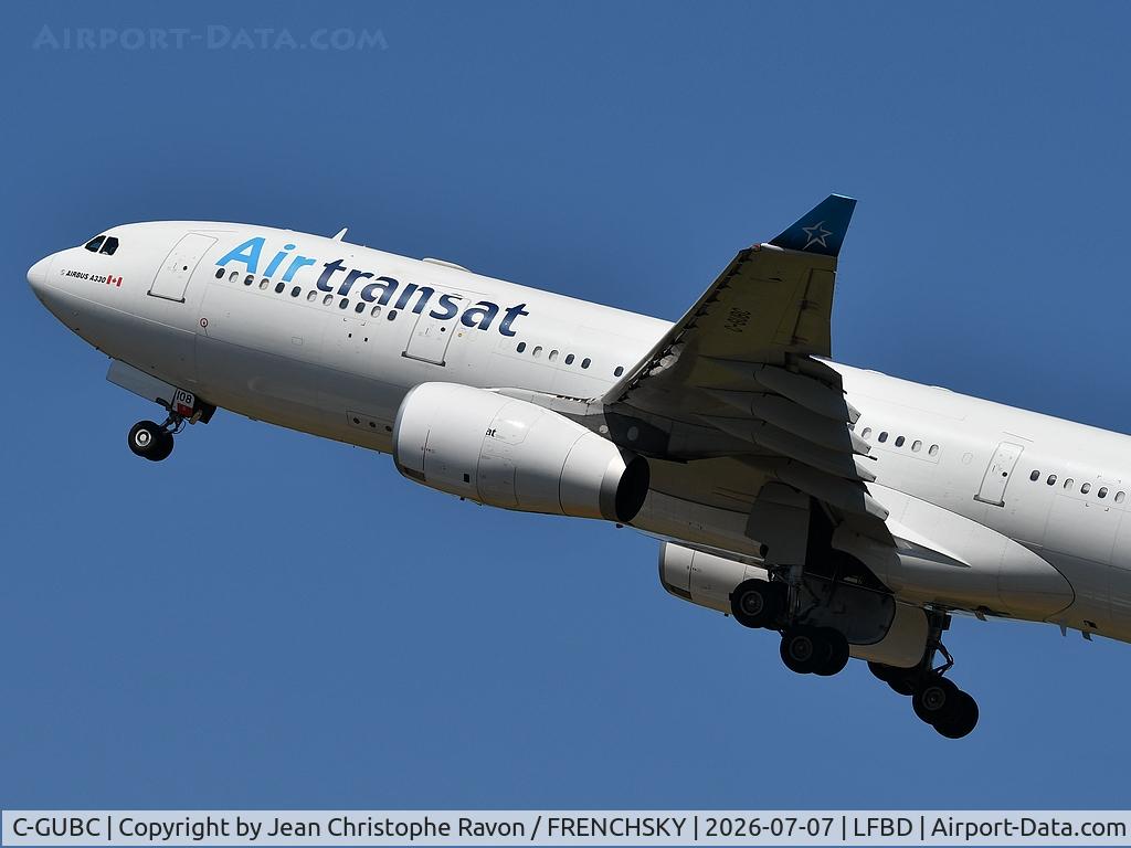 C-GUBC, 2003 Airbus A330-243, c/n 518, Bordeaux (BOD)	Montreal (YUL)	TS517