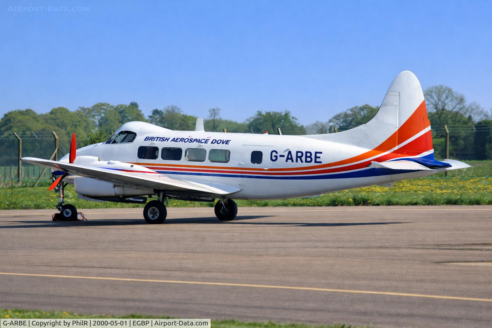 G-ARBE, 1966 De Havilland DH-104 Dove 8, c/n 04517, G-ARBE 1966 DH104 Dove 8 Kemble 