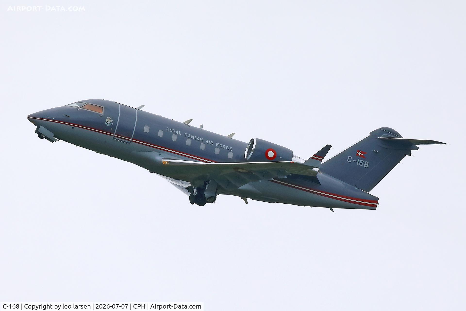 C-168, 2000 Bombardier Challenger 604 (CL-600-2B16), c/n 5468, Copenhagen 7.7.2026