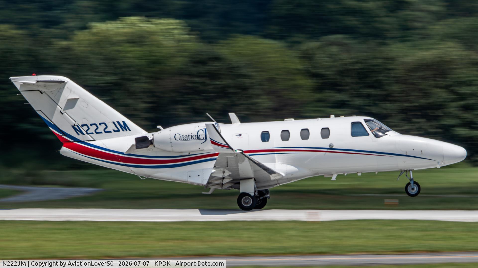 N222JM, 1995 Cessna 525 CitationJet CJ1, c/n 525-0116, CitationJet