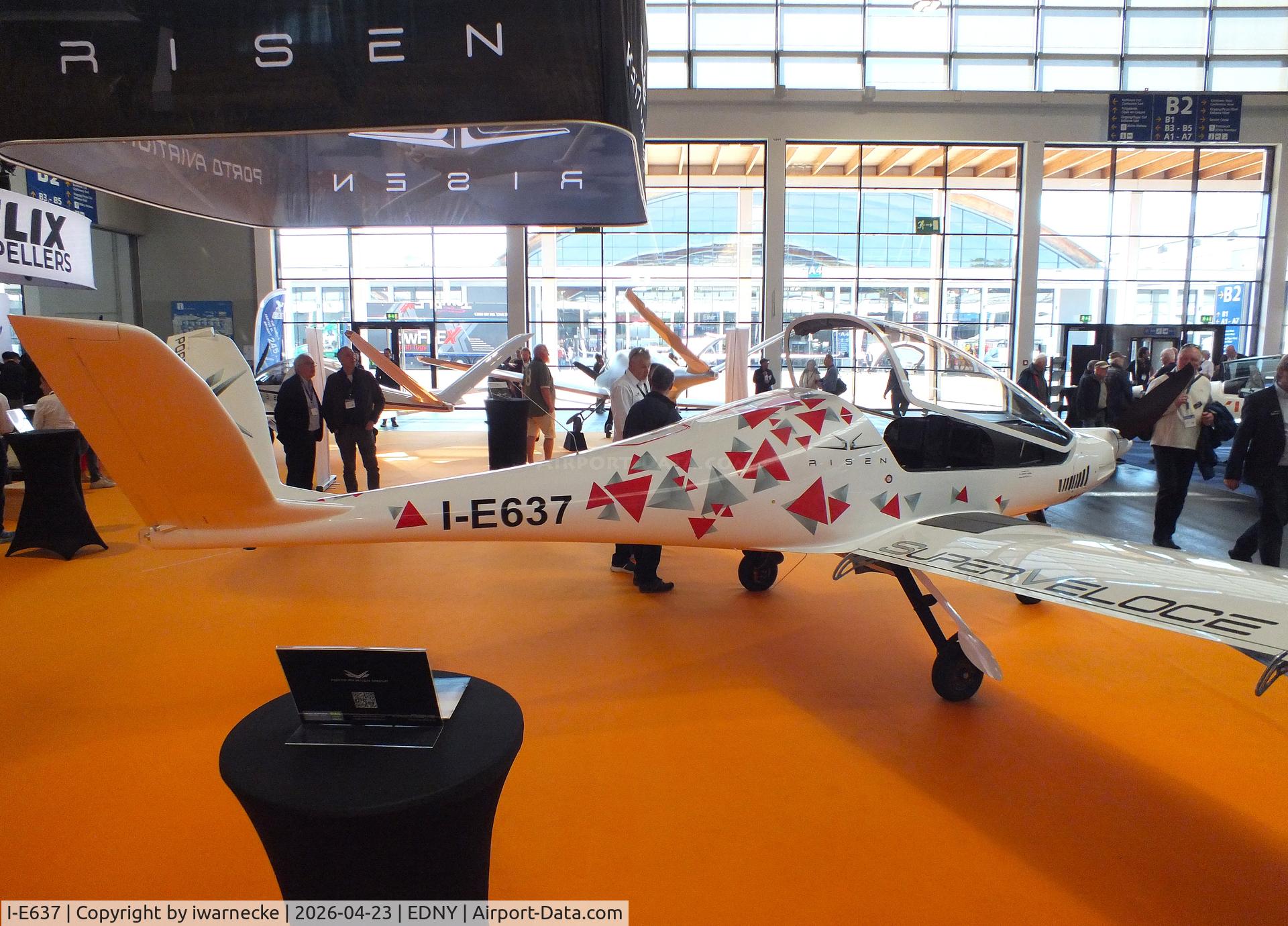 I-E637, Porto Aviation Risen SV, c/n 033, Porto Aviation Risen SuperVeloce at the AERO 2026, Friedrichshafen