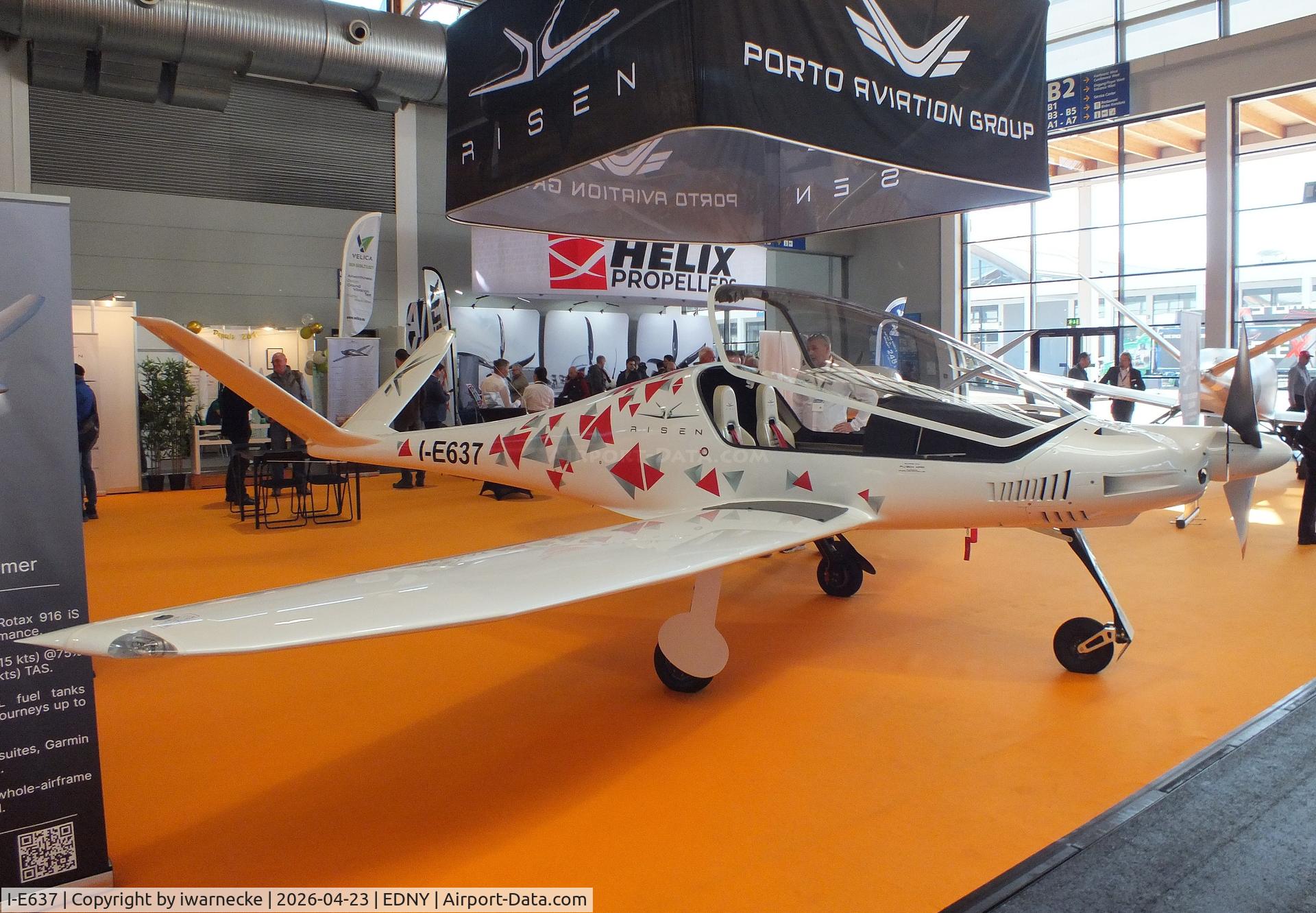 I-E637, Porto Aviation Risen SV, c/n 033, Porto Aviation Risen SuperVeloce at the AERO 2026, Friedrichshafen