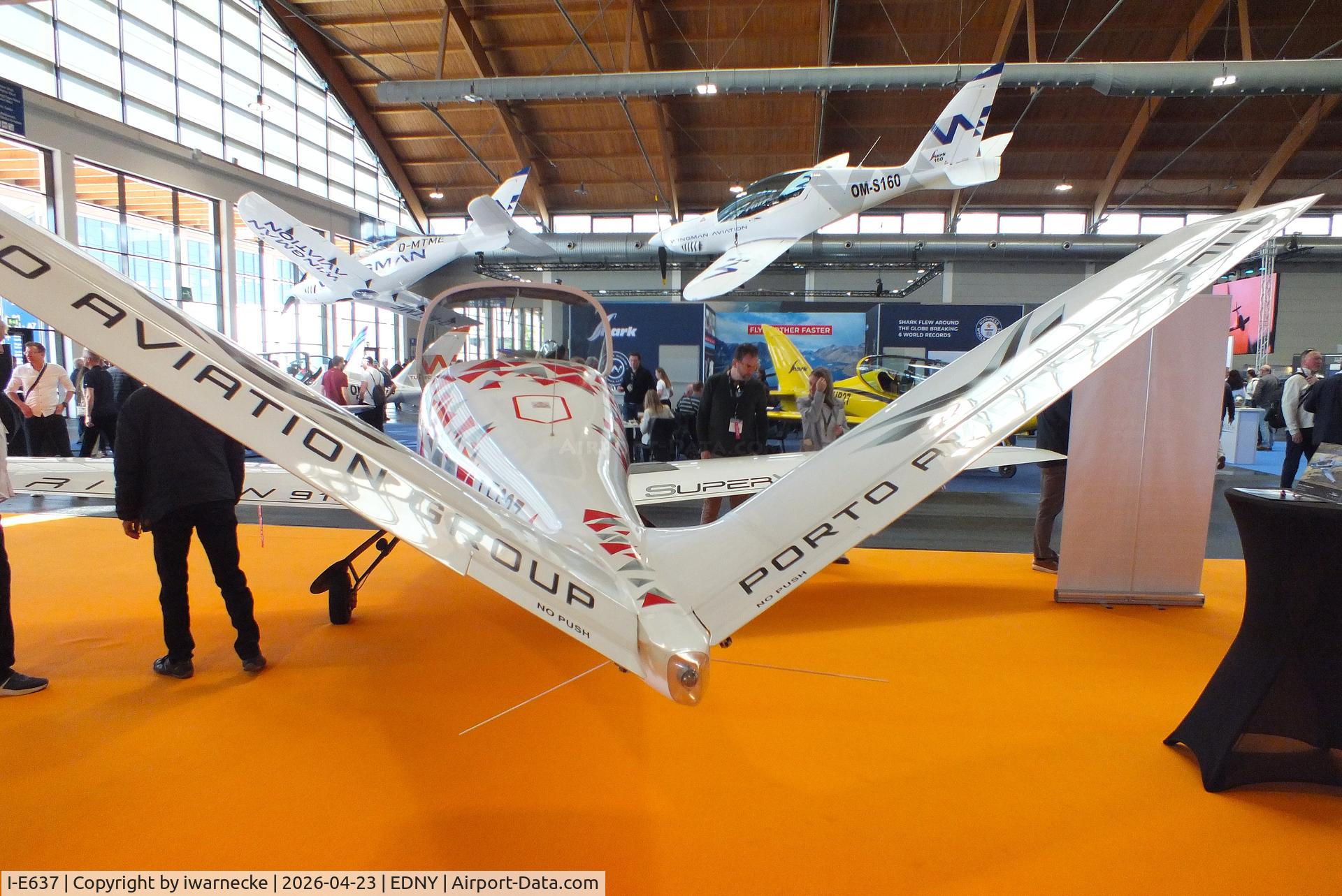 I-E637, Porto Aviation Risen SV, c/n 033, Porto Aviation Risen SuperVeloce at the AERO 2026, Friedrichshafen