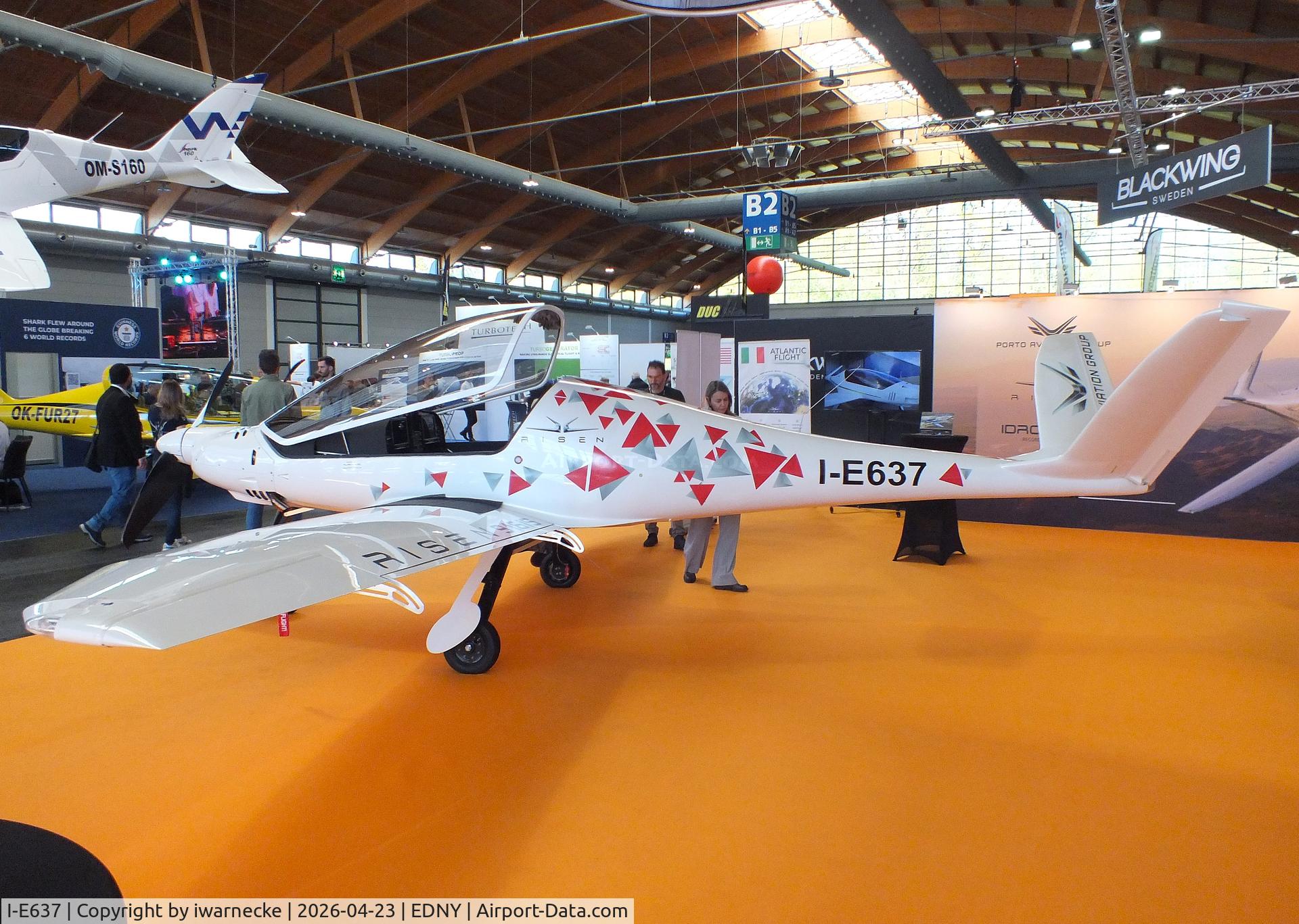 I-E637, Porto Aviation Risen SV, c/n 033, Porto Aviation Risen SuperVeloce at the AERO 2026, Friedrichshafen