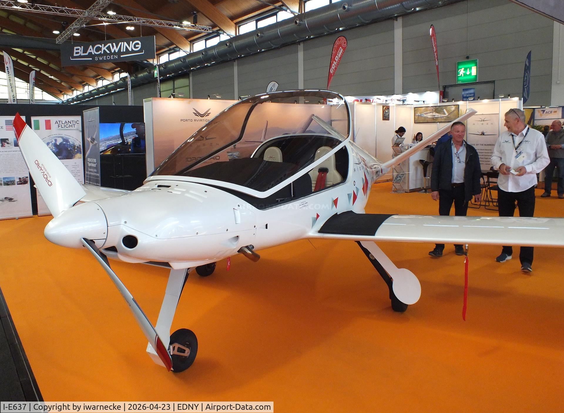 I-E637, Porto Aviation Risen SV, c/n 033, Porto Aviation Risen SuperVeloce at the AERO 2026, Friedrichshafen
