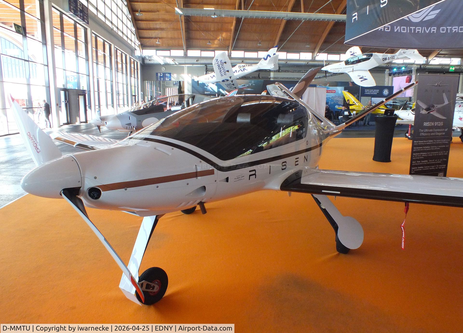 D-MMTU, Porto Aviation Risen, c/n not found_D_MMTU, Porto Aviation Risen at the AERO 2026, Friedrichshafen