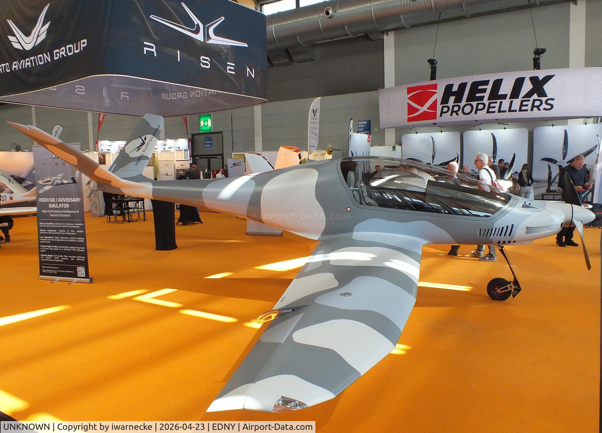 UNKNOWN, 2026 Porto Aviation Risen Adversary Emulator, c/n 001, Porto Aviation Risen ISR Adversary Emulator at the AERO 2026, Friedrichshafen