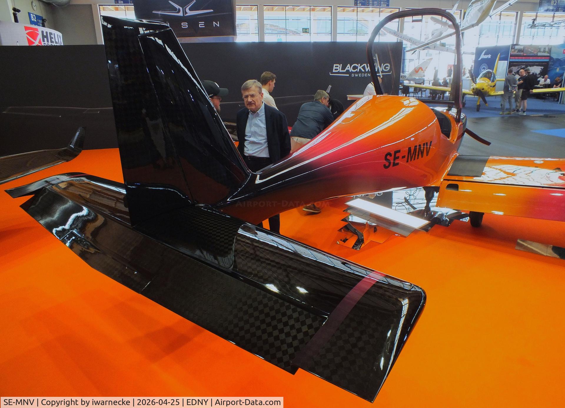 SE-MNV, 2025 BlackWing BW 650, c/n 040, BlackWing BW 650 at the AERO 2026, Friedrichshafen