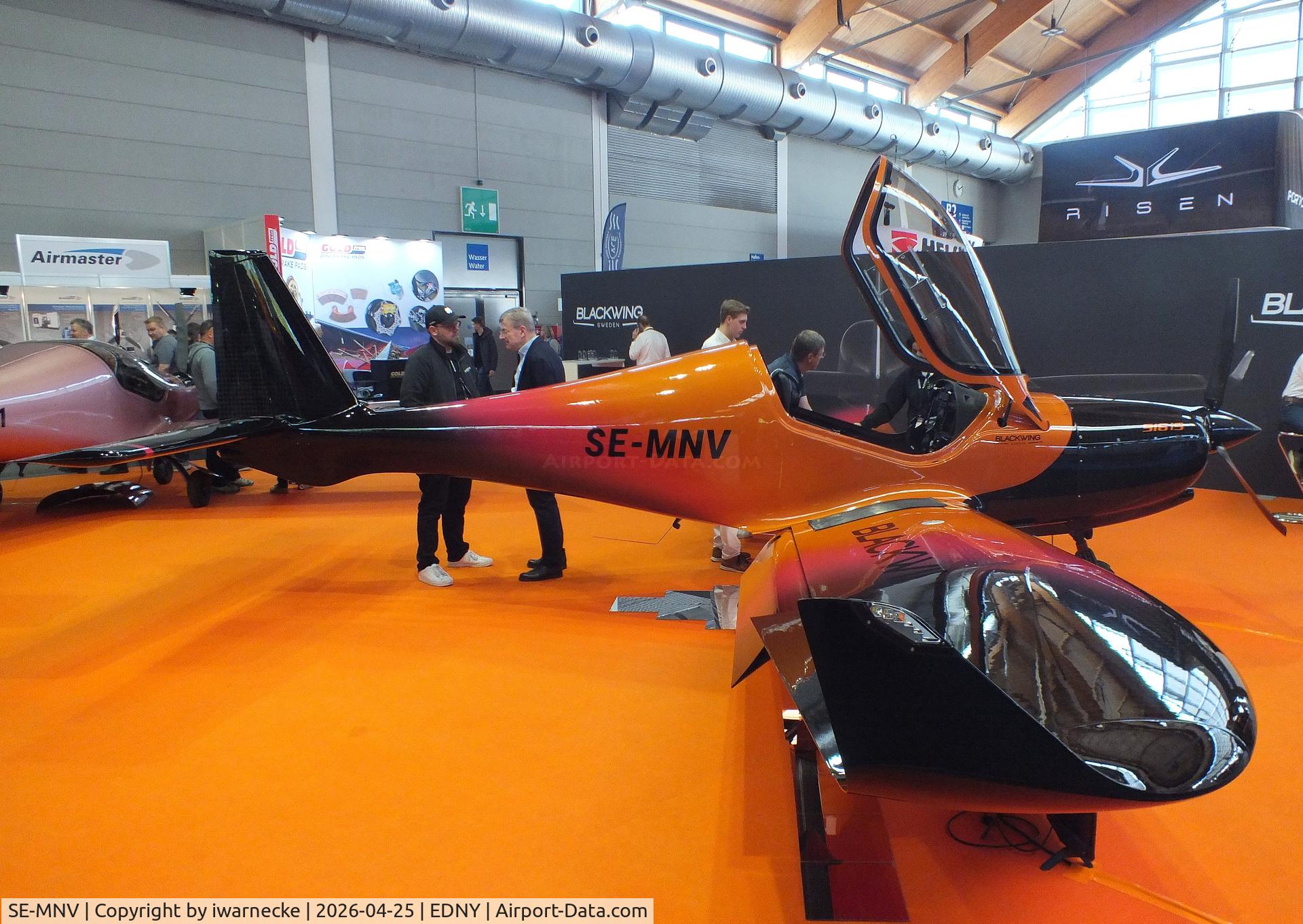 SE-MNV, 2025 BlackWing BW 650, c/n 040, BlackWing BW 650 at the AERO 2026, Friedrichshafen