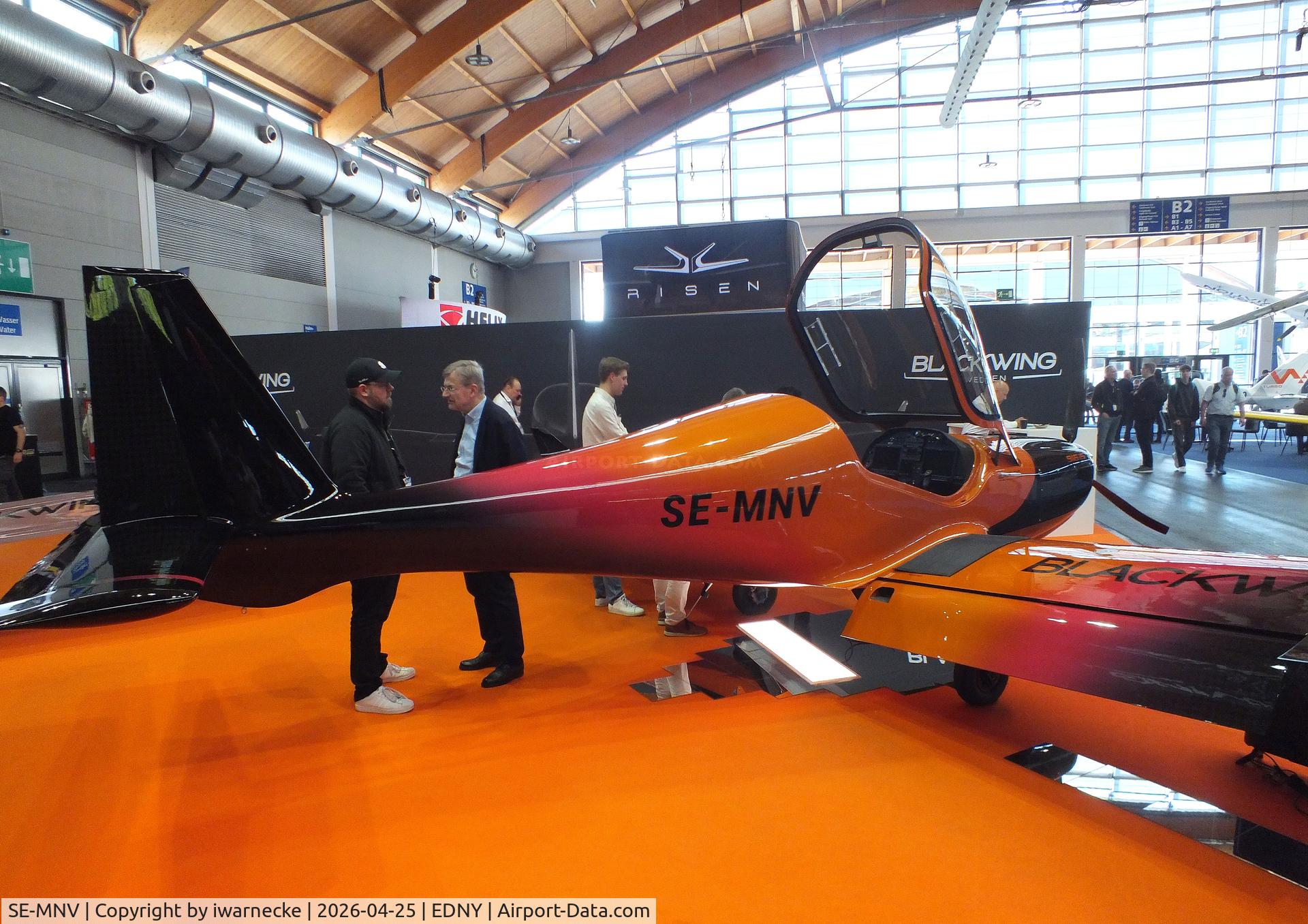 SE-MNV, 2025 BlackWing BW 650, c/n 040, BlackWing BW 650 at the AERO 2026, Friedrichshafen