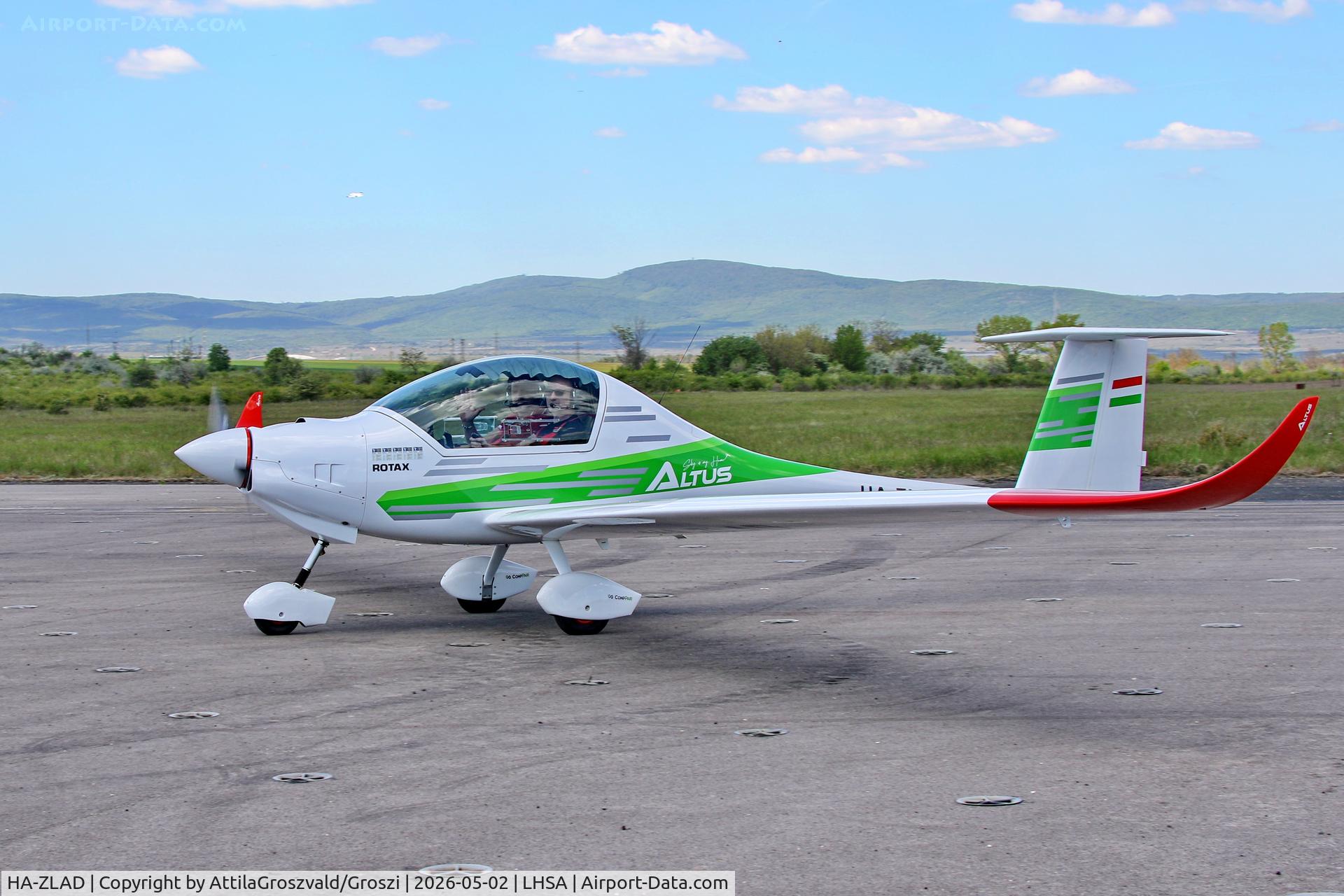 HA-ZLAD, 2025 Altus Aero Altus ST, c/n 003, LHSA - Szentkirályszabadja Airport, Hungary