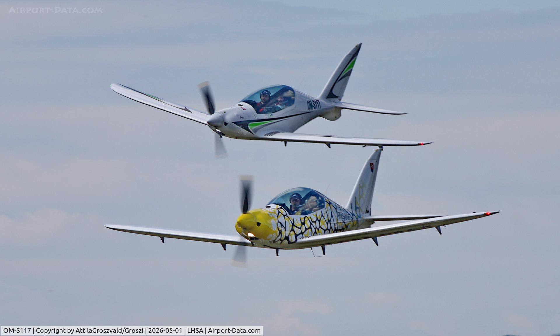 OM-S117, Shark Aero Shark, c/n 117, LHSA - Szentkirályszabadja Airport, Hungary