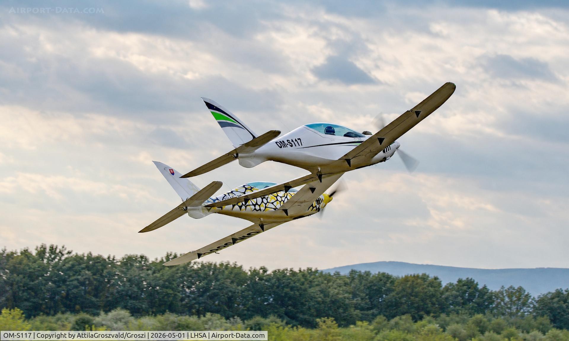OM-S117, Shark Aero Shark, c/n 117, LHSA - Szentkirályszabadja Airport, Hungary