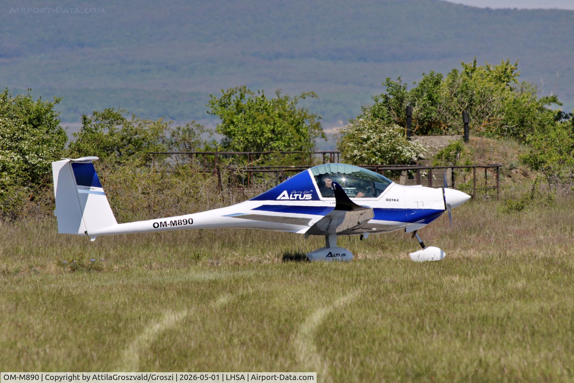 OM-M890, 2025 Altus Aero Altus ST, c/n 005, LHSA - Szentkirályszabadja Airport, Hungary
