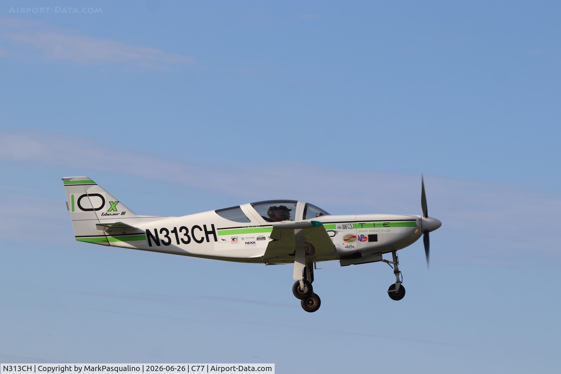 N313CH, 1991 Stoddard-Hamilton Glasair SH-3R, c/n 3017, Glasair SH-3R
