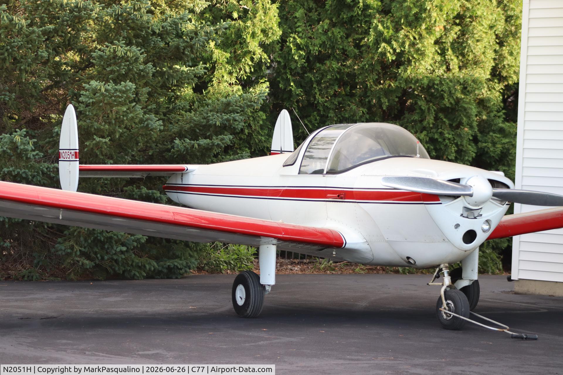 N2051H, 1946 Erco 415D Ercoupe, c/n 2674, Ercoupe 415D