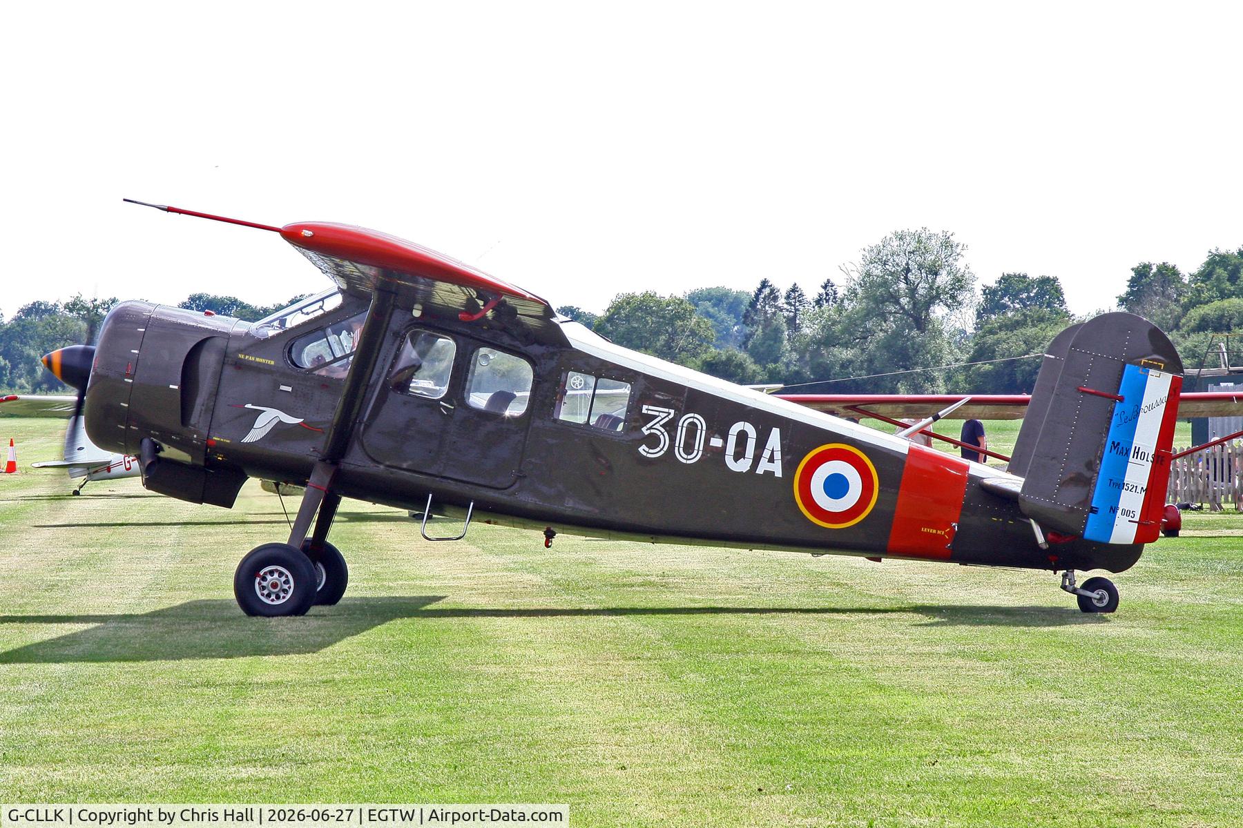 G-CLLK, 1958 Max Holste MH.1521M Broussard, c/n 5C, Oaksey Park