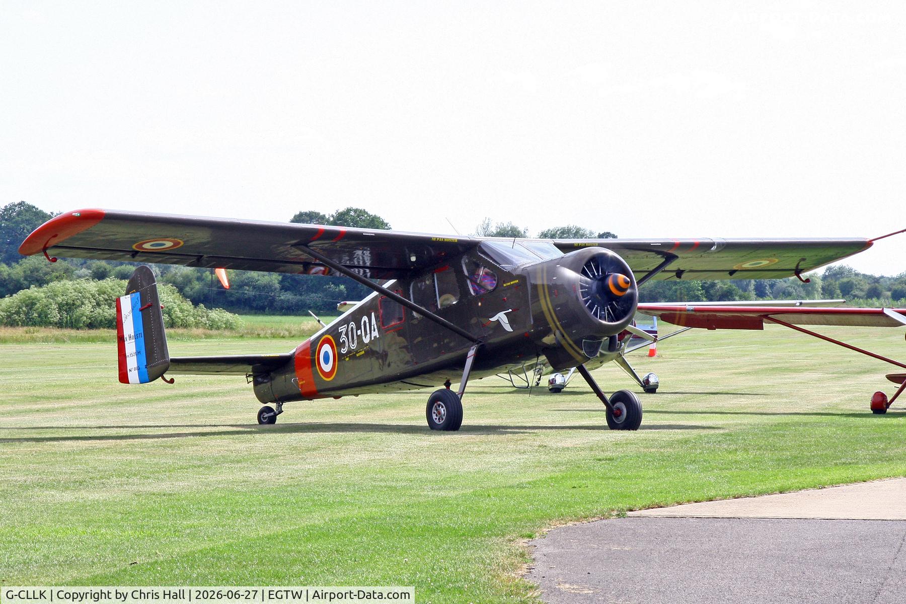 G-CLLK, 1958 Max Holste MH.1521M Broussard, c/n 5C, Oaksey Park