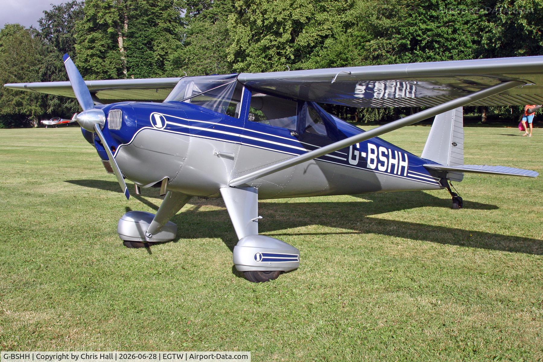 G-BSHH, 1946 Luscombe 8E Silvaire, c/n 3981, Luscombe 80th Anniversary Rally - Oaksey Park, 27th/28th June 2026