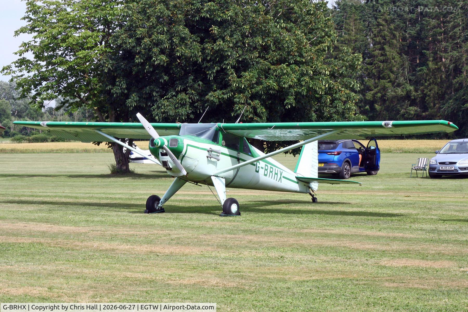 G-BRHX, 1947 Luscombe 8E Silvaire, c/n 5114, Luscombe 80th Anniversary Rally - Oaksey Park, 27th/28th June 2026