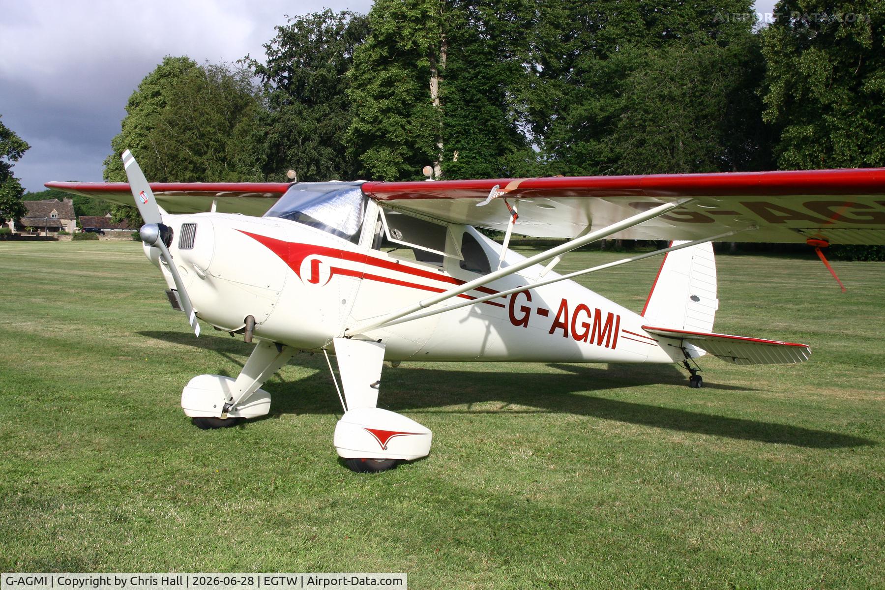 G-AGMI, 1941 Luscombe 8E Silvaire, c/n 1569, Luscombe 80th Anniversary Rally - Oaksey Park, 27th/28th June 2026