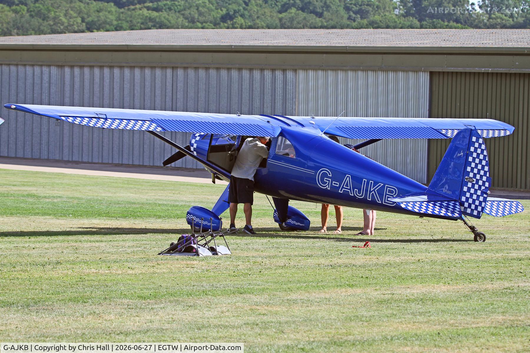 G-AJKB, 1946 Luscombe 8E Silvaire, c/n 3058, Luscombe 80th Anniversary Rally - Oaksey Park, 27th/28th June 2026